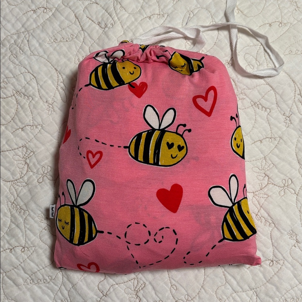 Little Sleepies Bee Mine Standard Crib Sheet